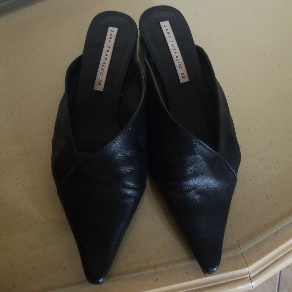 Size 8 black shoes from Zara